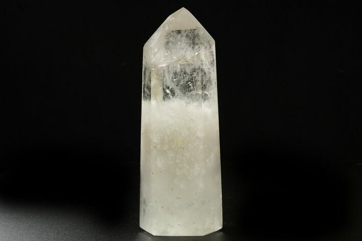 Polished Clear Quartz Crystal Tower - Madagascar #383856